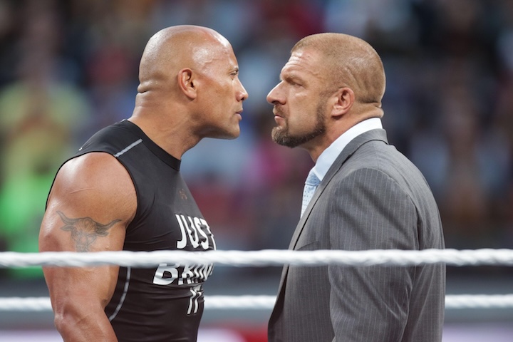 The Rock and Triple H Reflect On Their Iconic Rivalry Ahead ...