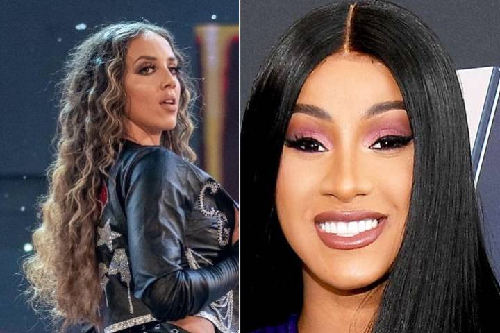 WWE's Chelsea Green Counts Down To Cardi B Tag Team Dream At...