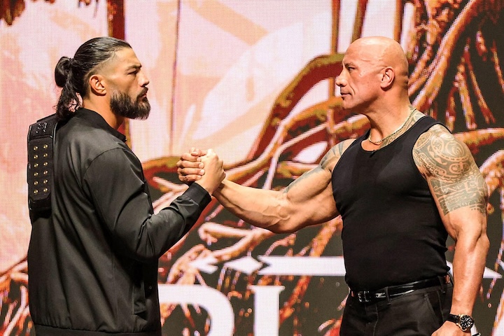 Roman Reigns Sends A Message To WWE Universe Ahead Of The Rock's Appearance On 3/1/24 WWE SmackDown