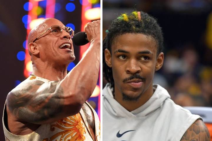 Ja Morant Takes The Rock's SmackDown Jab In Stride With Hilarious Meme