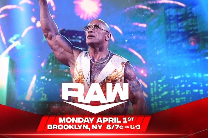 The Rock Set For 4/1 WWE Raw, Updated Lineup