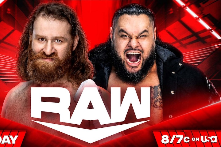 Three New Matches Set For 3/25 WWE Raw, Updated Match Lineup