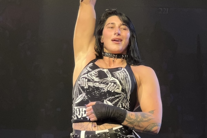 Rhea Ripley's Stinkface Makes Waves At 3/24 WWE Live Event: ...