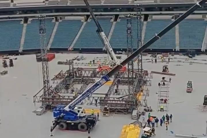 WrestleMania 40 Gears Up In Philadelphia: Another New Look At Stage Construction Revealed