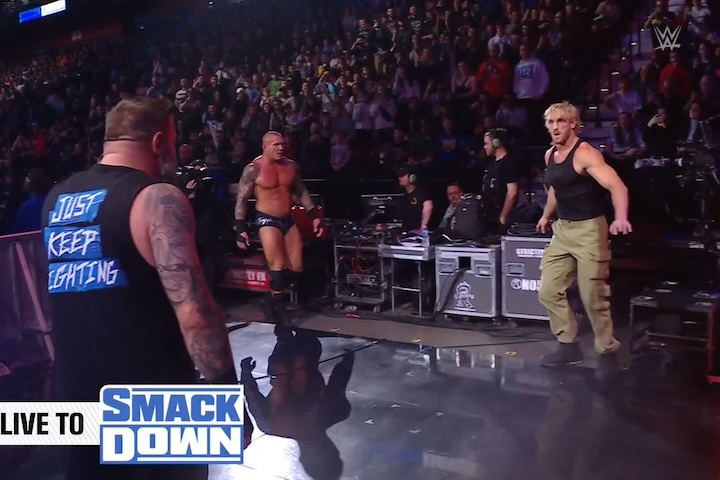 Logan Paul Blindsides Kevin Owens, Steals Car In Wild Escape On 3/29/24 WWE SmackDown