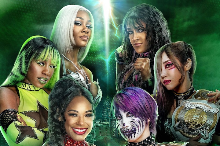 Jade Cargill, Bianca Belair, And Naomi vs. Damage CTRL Set F...