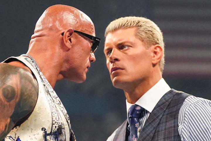 The Rock Shares Road To WrestleMania Video, Highlighting Rivalry With Cody Rhodes