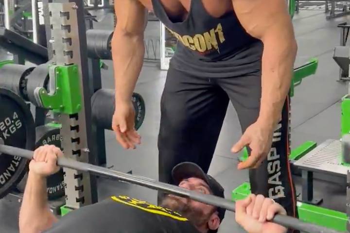Drew McIntyre Spotted Working Out With AEW Star Brian Cage Ahead Of WrestleMania 40