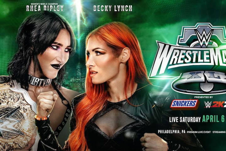 WWE WrestleMania 40 Results: Rhea Ripley vs. Becky Lynch Full Match & Winner