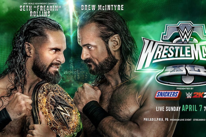 WWE WrestleMania 2024 Results: Seth Rollins vs. Drew McIntyre Full Match & Winner
