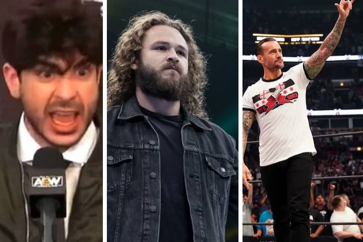 AEW Dynamite To Air CM Punk/Jack Perry Altercation Footage