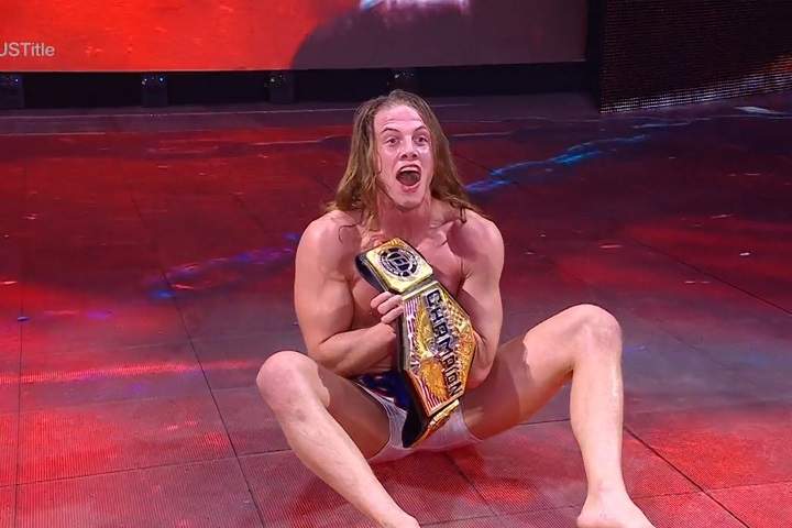 Bobby Lashley (c) Vs. Riddle Vs. John Morrison - US Title Fu...