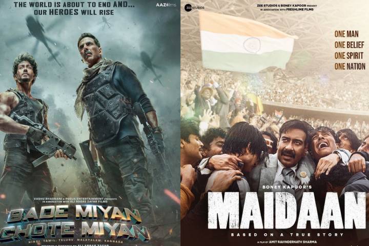Box Office: Bade Miyan Chote Miyan and Maidaan Third Day/First Saturday Early Estimates