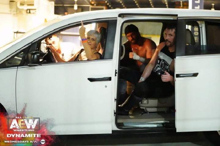 Nakamura & Cesaro Vs. The Street Profits To Happen In A Cham...