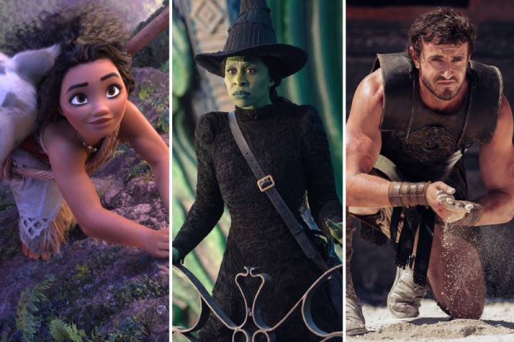 Box Office: 'Moana 2', 'Wicked', 'Gladiator 2', and Others S...