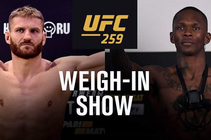 UFC 259: Live Weigh-In Results
