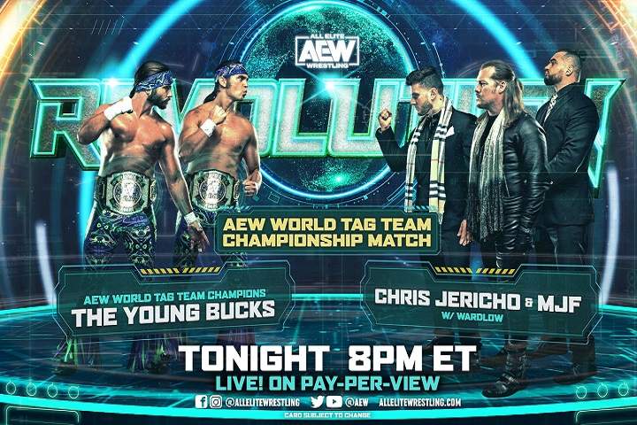 AEW Revolution 2021: AEW Tag Team Championships - Young Buck...
