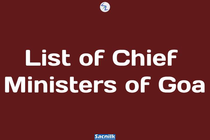 List of Chief Ministers of Goa