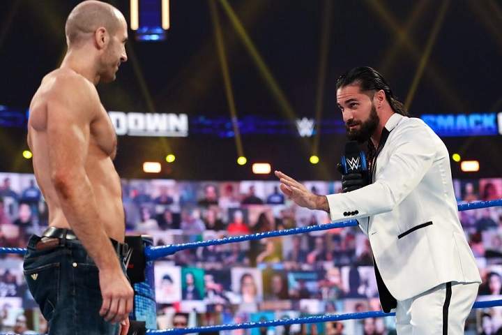Seth Rollins Hints A Singles Match With Cesaro At WrestleMan...