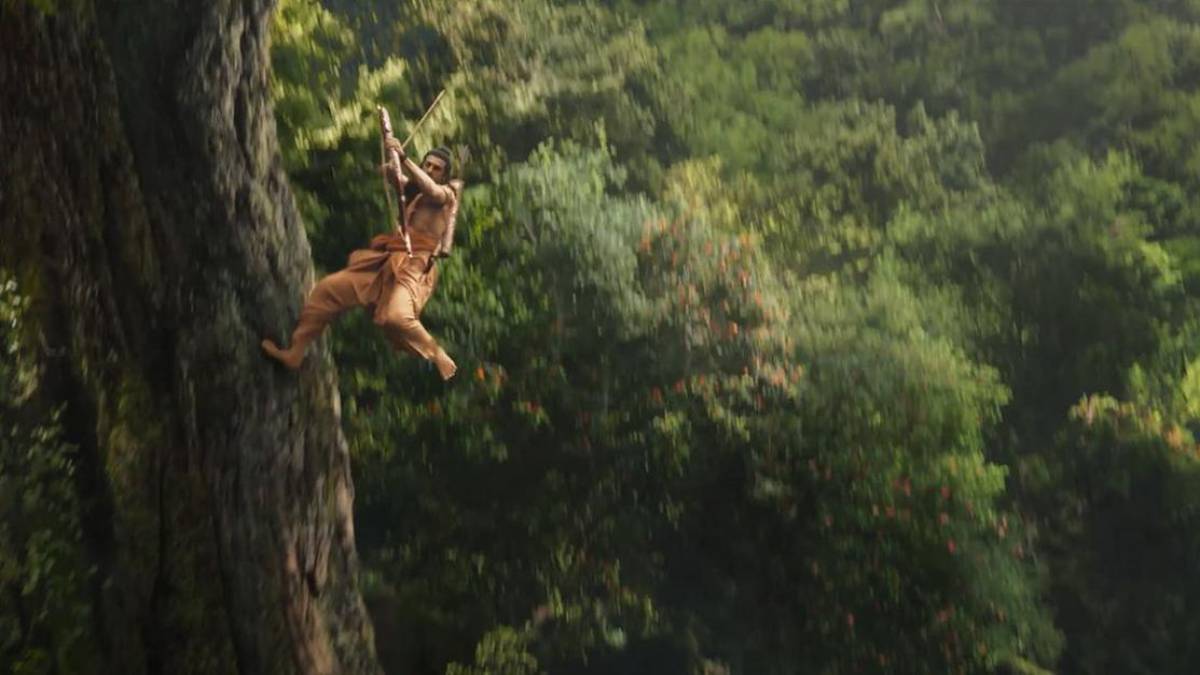 First Look Glimpse of Ranbir Kapoor as Lord Rama In Ramayana...