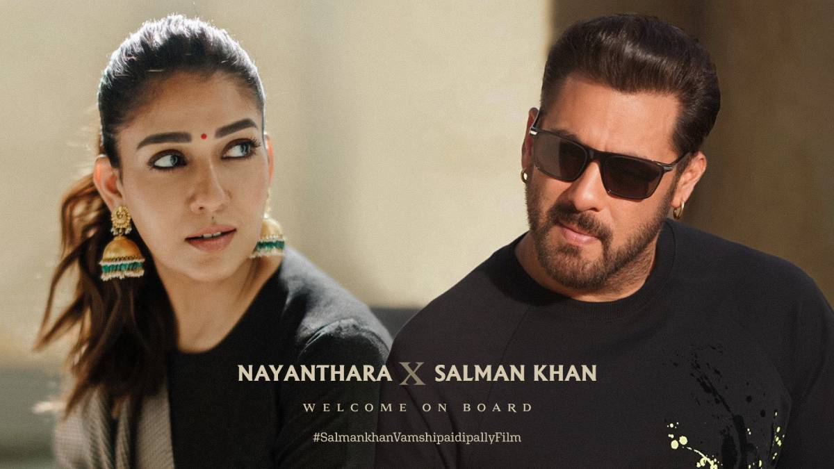 Salman Khan's Next With Vamshi Paidipally Locks Nayanthara A...