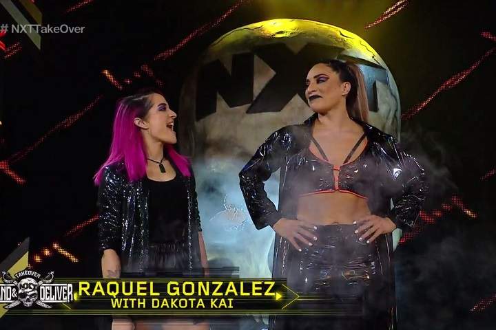 WWE NXT TakeOver: Stand & Deliver: Io Shirai Vs. Raquel Gonz...