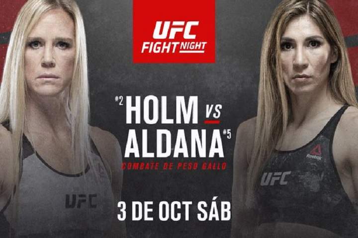 UFC Fight Night: Holm vs. Aldana Fight Card, Predictions & P...