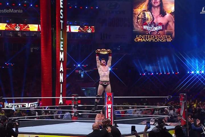 WWE WrestleMania 37 Night Two Result: Sheamus Vs. Riddle - U...