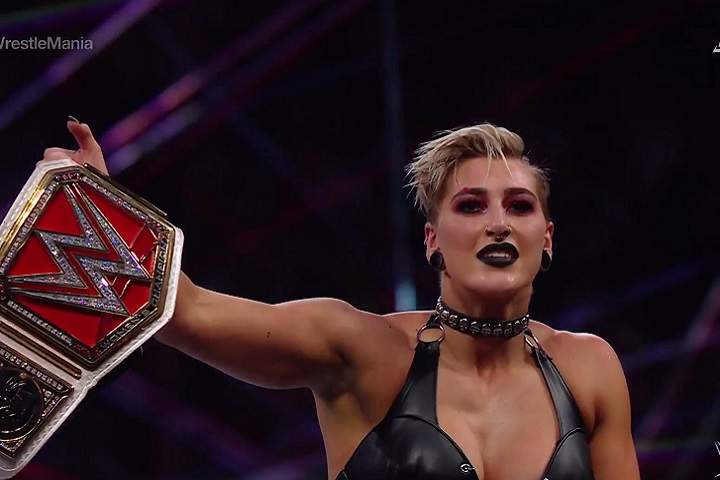 WWE WrestleMania 37 Night 2 Result: Rhea Ripley Vs. Asuka Fu...