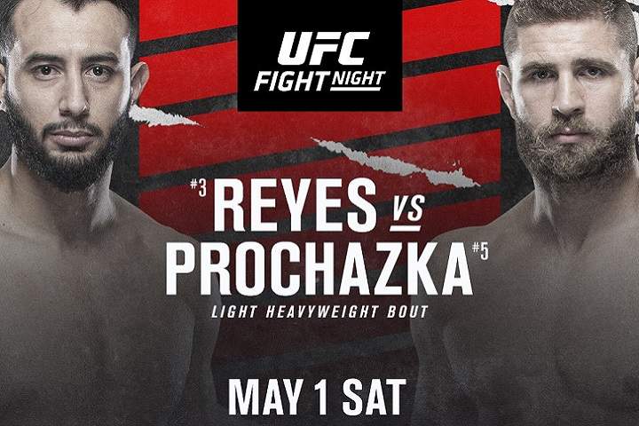 UFC On ESPN: Reyes Vs. Procházka Fight Card, Prediction, Da...
