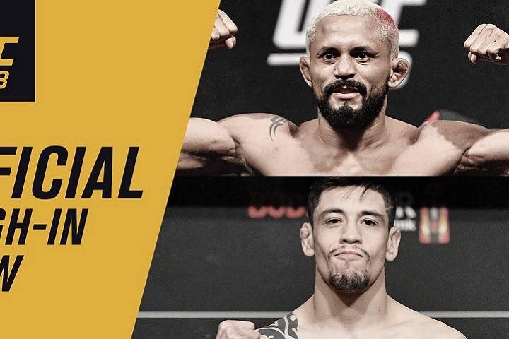 UFC 263 Weigh-In Live Results