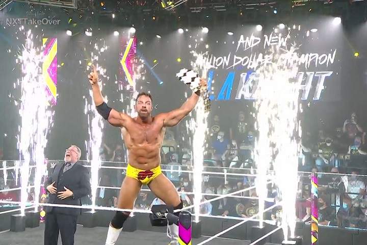 NXT TakeOver: In Your House 2021: LA Knight Vs. Cameron Grim...