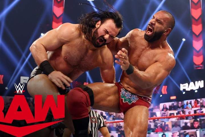 WWE Raw July 5, 2021: Drew McIntyre Vs. Jinder Mahal Full Ma...