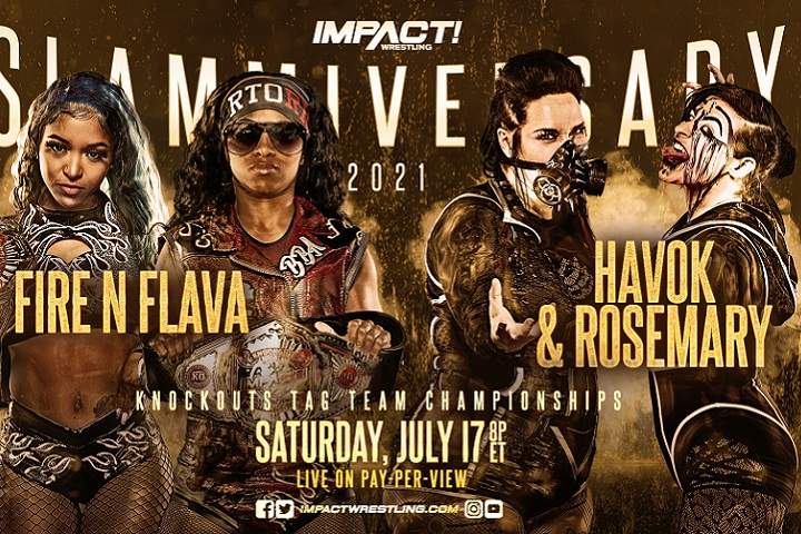 Impact Knockouts Tag Team Titles Match Added To Slammiversar...