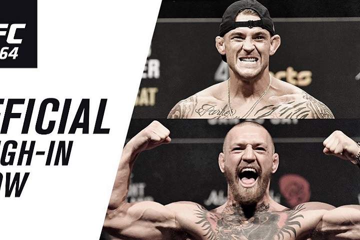 UFC 264: Poirier Vs McGregor 3 Live Weigh-In Results