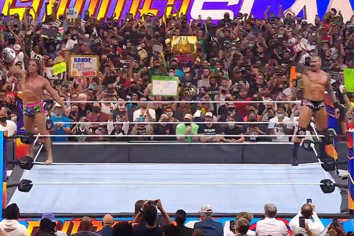 WWE SummerSlam 2021 Results: AJ Styles and Omos Vs. RK-Bro F...