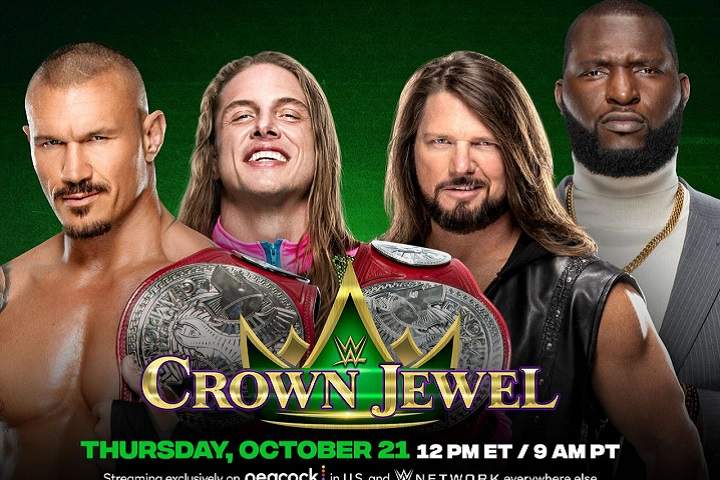 WWE Crown Jewel 2021: RK-Bro Vs. AJ Styles & Omos Full Match...
