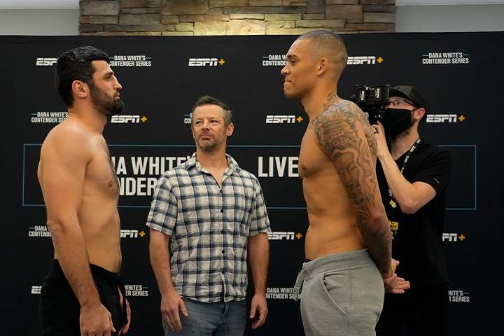 Dana White's Contender Series 45 Results, Winners