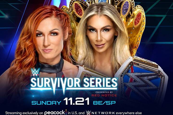 WWE Survivor Series 2021: Charlotte Flair Vs. Becky Lynch Fu...