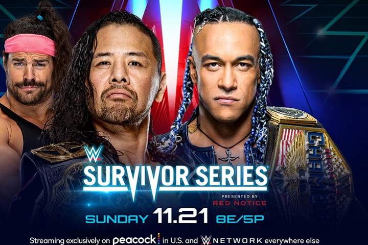WWE Survivor Series 2021: Damian Priest Vs. Shinsuke Nakamur...