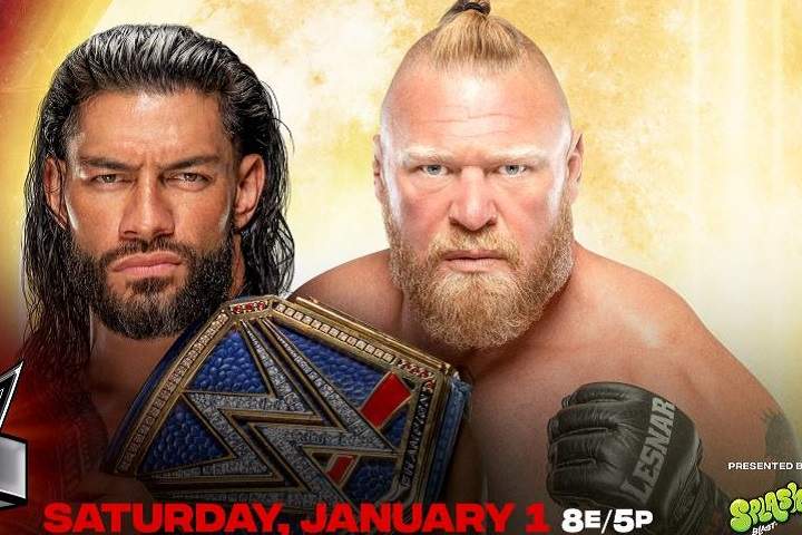 WWE Day 1 2022 Results: Roman Reigns Vs. Brock Lesnar Full M...