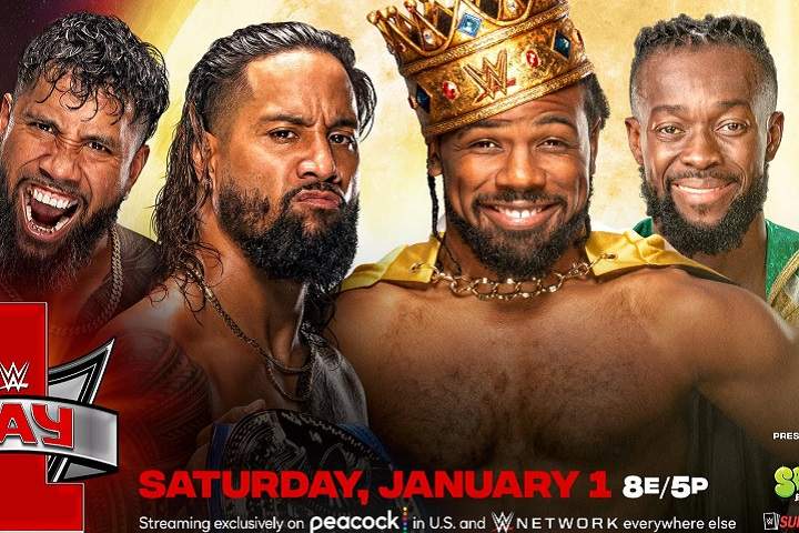 WWE Day 1 2022 Results: The Usos Vs. The New Day Full Match ...