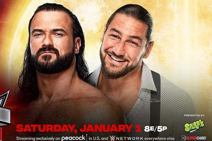 WWE Day 1 2022 Results: Drew McIntyre Vs. Madcap Moss Full M...