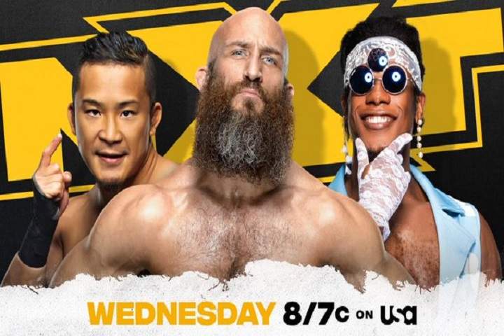 Tommaso Ciampa Vs. Kushida Vs. Velveteen Dream  Triple Threa...