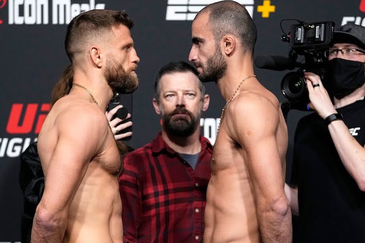 UFC Vegas 46 Results: Calvin Kattar Vs. Giga Chikadze Full M...