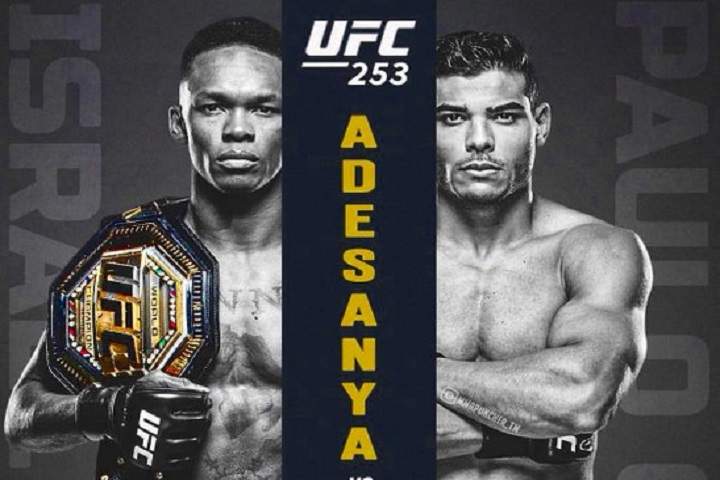 UFC 253: Adesanya Vs. Costa Fight Card, Sep. 26, 2020: Previ...