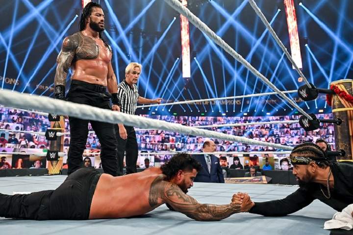 WWE Hell In A Cell 2020: Roman Reigns (c) Vs. Jey Uso--I Qui...