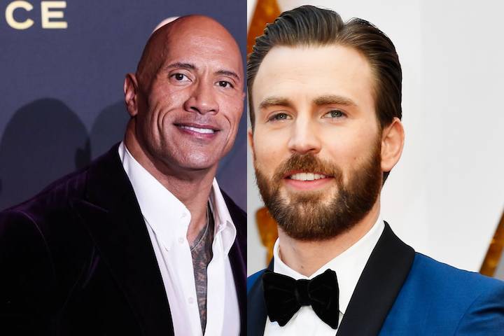 Chris Evans To Join Dwayne Johnson In Amazon Studios’ Upco...