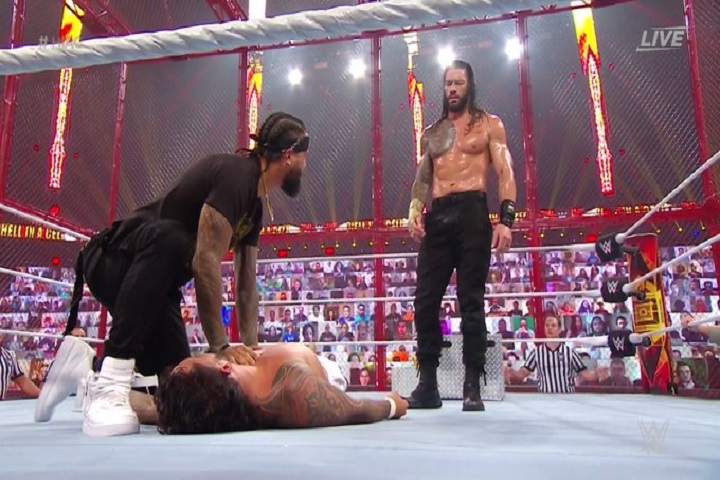 WWE Hell In A Cell 2020: Roman Reigns (c) Vs. Jey Uso--I Qui...