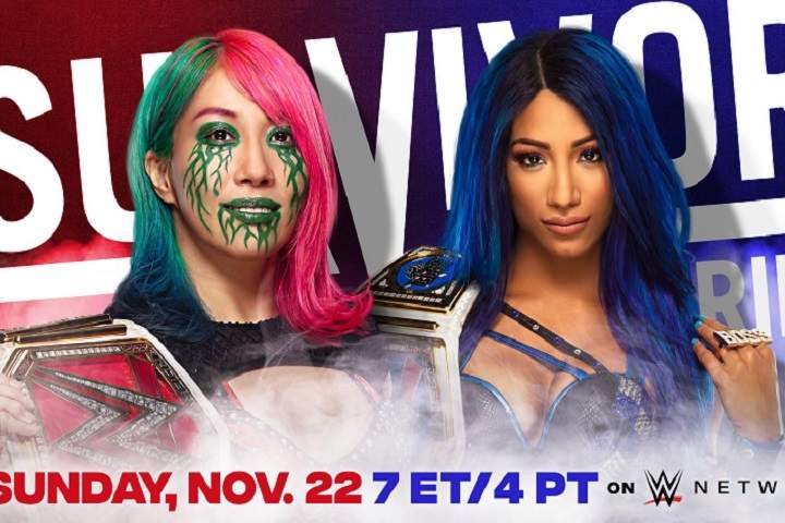 Raw Women’s Champion Asuka vs. SmackDown Women’s Champio...